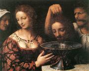 LUINI, Bernardino Herodias ih oil painting on canvas